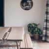 Banc chêne massif 3 pieds en chêne